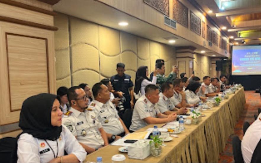 KALAPAS BANGKINANG HADIRI RAPAT DENGAR PENDAPAT KOMISI XIII DPR RI BERSAMA KANWIL DITJENPAS RIAU