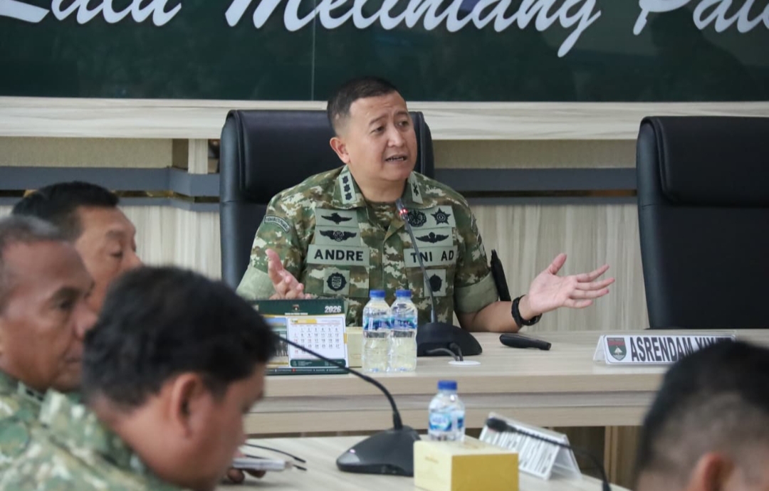 Kodam XIX Tuanku Tambusai Satukan Langkah Optimalkan Program Kerja dan Implementasi Doktrin TNI AD