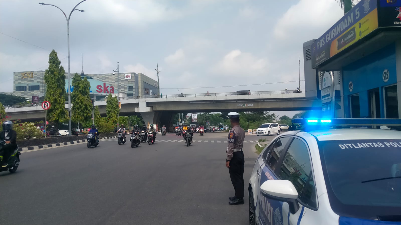 Weekend Aman dan Lancar, Polantas Karib Intensifkan Patroli di Jalan Protokol dan Jalur Tol