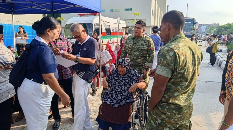 Kodam XIX Tuanku Tambusai Gelar Bakti Kesehatan, 428 Warga Ikuti Screening Operasi Gratis