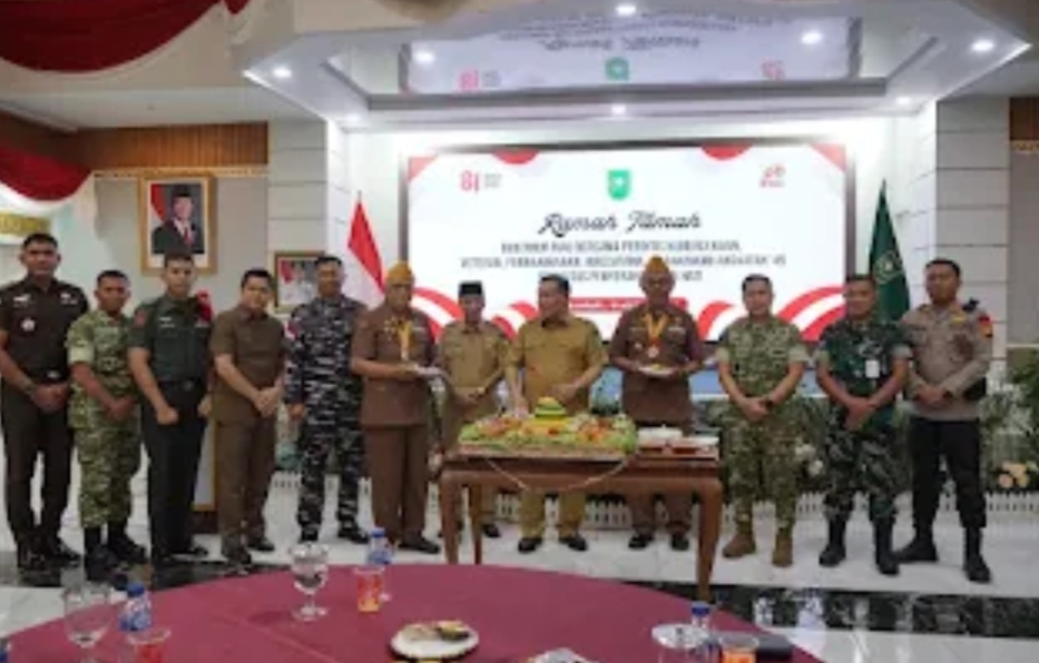 Pangdam XIX/Tuanku Tambusai Bersama Veteran, 81 Tahun Merdeka Perjuangan Tak Boleh Dilupakan