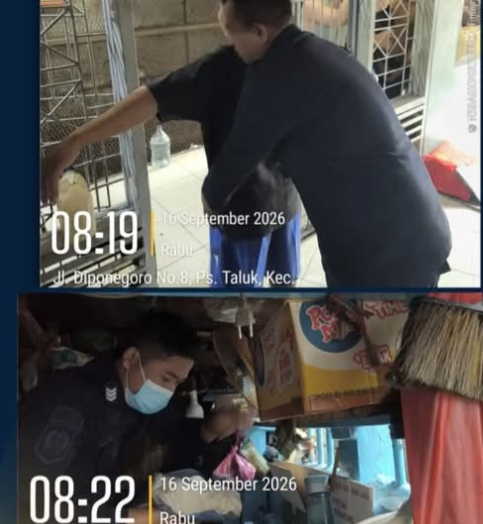 Lembaga Pemasyarakatan Kelas llB Teluk Kuantan Melaksanakan Razia Kamar Hunian Warga Binaan Pemasyarakatan (WBP)
