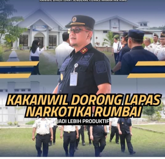 Kakanwil Dorong Lapas Narkotika Rumbai Jadi Lebih Produktif