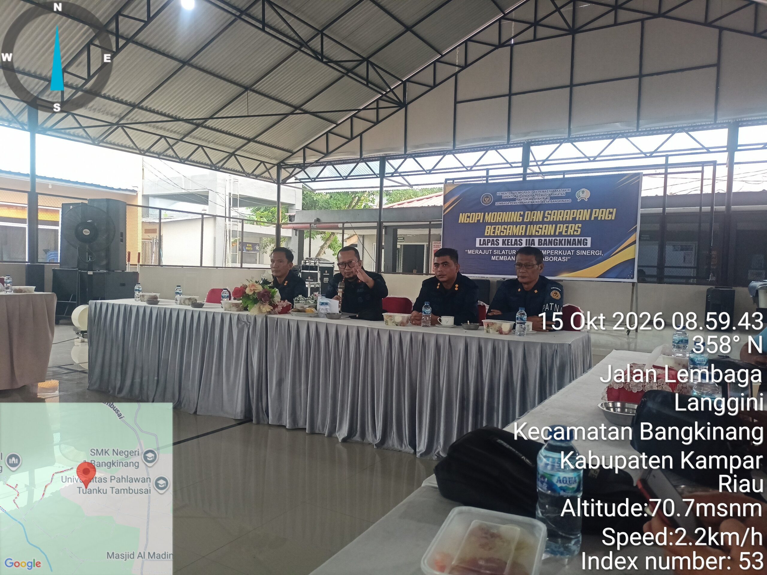 “Lapas Kelas IIA Bangkinang Gelar Coffee Morning dan Bersilahturahmi Bersama Insan Pers”
